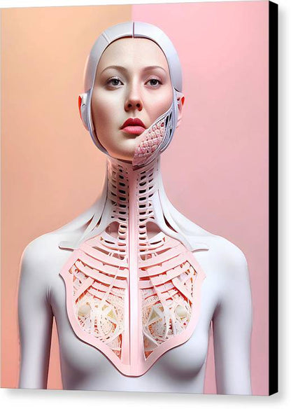 Anatomical Poetry 6 - Canvas Print