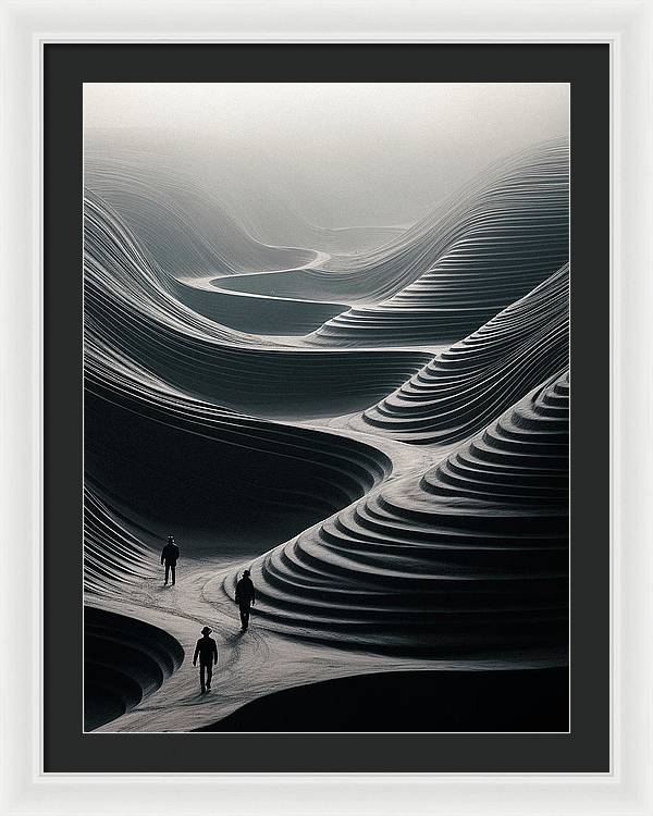 Canyon Echoes - Framed Print