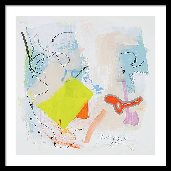 Visions of Connection  -  Abstract Expressions - Framed Print