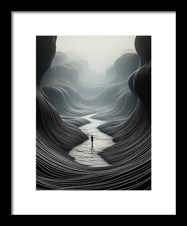 Waves of Awe - Framed Print